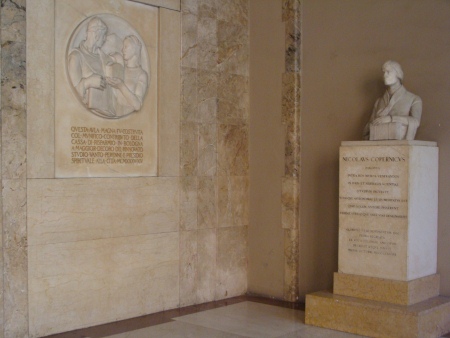 Bolonia Pomnik Kopernika