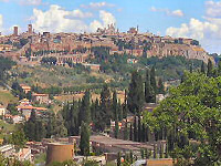 Orvieto Panorama miasta