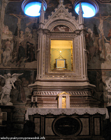 Relikwiarz z hostią i korporałem - Katedra Duomo w Orvieto