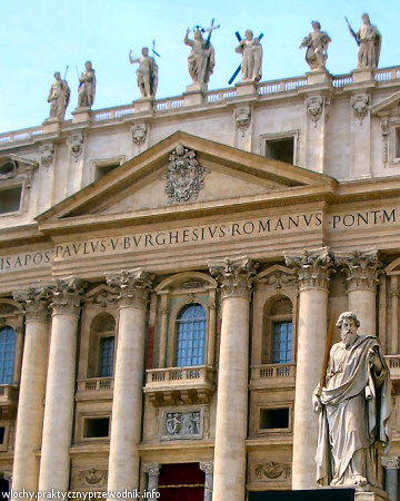Loggia błogosławieństw Bazyliki Świętego Piotra w Watykanie