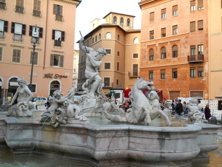 Plac Piazza Navona w Rzymie